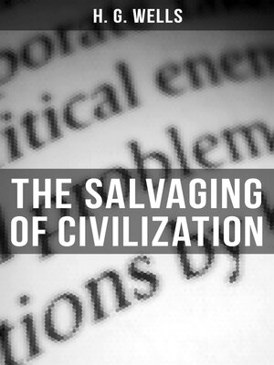 cover image of THE SALVAGING OF CIVILIZATION